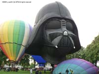 Star Wars Darth Vader Balloon First Launching
