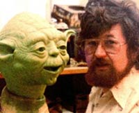 Yoda and Nick Maley
