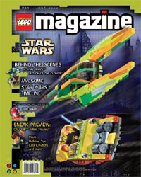LEGO Magazine speeder chase