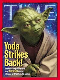 Time Magazine Yoda Attack of the Clones